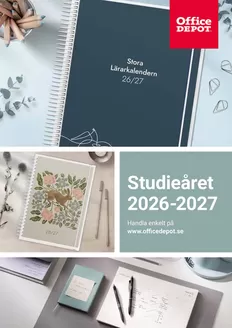 Office Depot-katalog i Överboda | Fantastiskt erbjudande för alla kunder | 2026-08-01T00:00:00.000Z - 2027-07-31T00:00:00.000Z