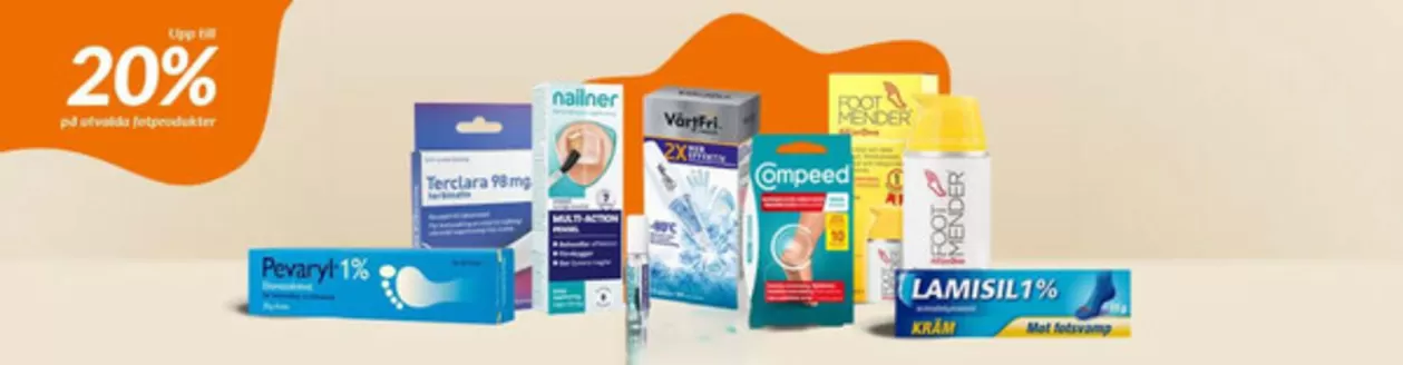 Lloyds Apotek-katalog i Bara | 20-25% rabatt! | 2026-03-24T00:00:00.000Z - 2026-04-22T00:00:00.000Z