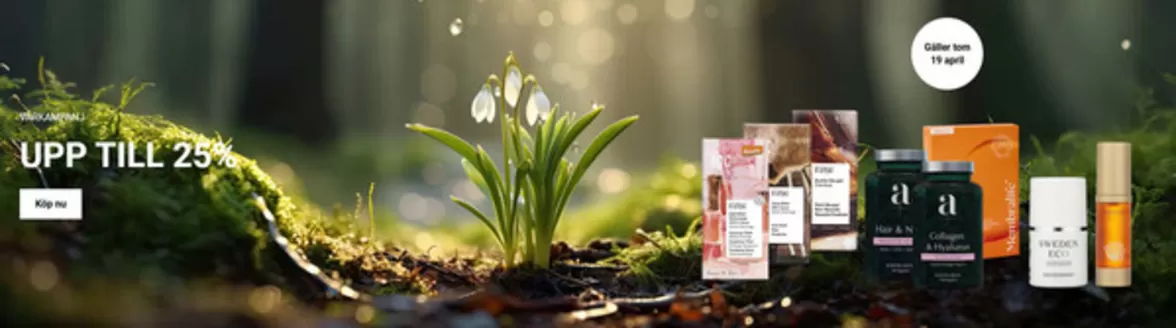 Hälsokraft-katalog i Bara | Upp till 25%! | 2026-03-24T00:00:00.000Z - 2026-04-19T00:00:00.000Z