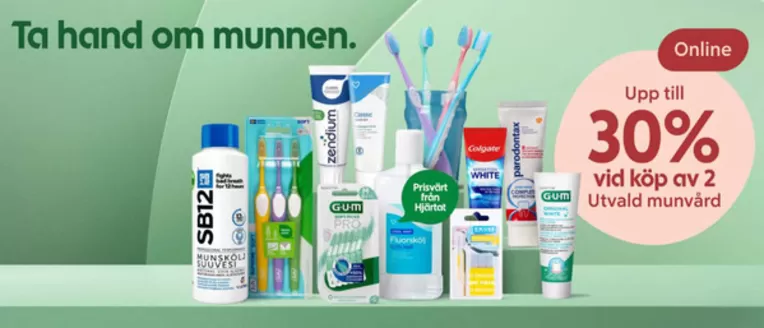 Apotek Hjärtat-katalog i Västra Virestad | 20-30% rabatt! | 2026-03-24T00:00:00.000Z - 2026-04-19T00:00:00.000Z