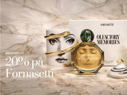 Gents-katalog i Bara | 20% på Fornasetti! | 2026-04-10T00:00:00.000Z - 2026-04-24T00:00:00.000Z