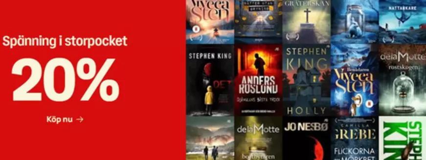 Adlibris-katalog i Överboda | 20% rabatt! | 2026-04-10T00:00:00.000Z - 2026-04-24T00:00:00.000Z