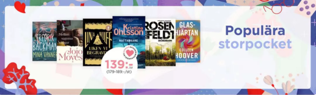 Akademibokhandeln-katalog i Överboda | Kampanjpris! | 2026-04-10T00:00:00.000Z - 2026-04-30T00:00:00.000Z