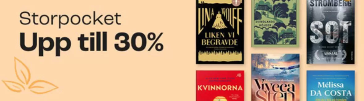 Bokus-katalog | 20-30% rabatt! | 2026-04-10T00:00:00.000Z - 2026-04-19T00:00:00.000Z
