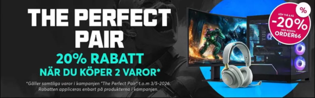 Webhallen-katalog i Göteborg | 20% rabatt! | 2026-04-10T00:00:00.000Z - 2026-05-03T00:00:00.000Z