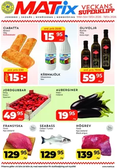 Matrix Butikerna-katalog i Överboda | Matrix Veckans Annons | 2026-04-13T00:00:00.000Z - 2026-04-19T00:00:00.000Z