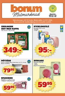 Bonum Matmarknad-katalog i Bengtsfors | Bonum Matmarknad reklambad | 2026-04-13T00:00:00.000Z - 2026-04-19T00:00:00.000Z