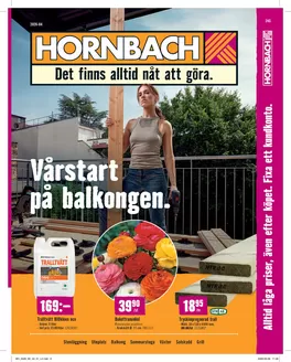 Hornbach-katalog i Vännäs | Det finns alltid nåt att göra. | 2026-04-15T00:00:00.000Z - 2026-04-26T00:00:00.000Z