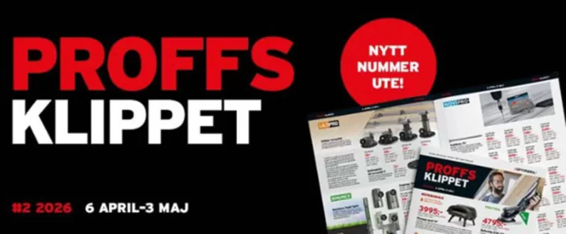 Optimera-katalog i Vännäs | Proffs Klippet! | 2026-04-15T00:00:00.000Z - 2026-05-03T00:00:00.000Z