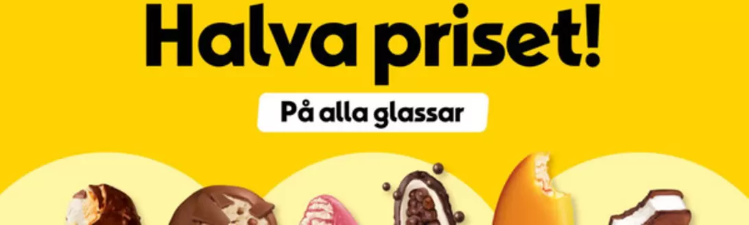 Pressbyrån-katalog | Halva priset! | 2026-04-15T00:00:00.000Z - 2026-05-03T00:00:00.000Z