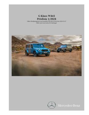 Mercedes-Benz-katalog | Mercedes-Benz Offroader W465 | 2024-03-28T00:00:00.000Z - 2025-03-28T00:00:00.000Z