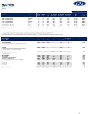 Ford-katalog i Malmö |  Nya puma ! | 2024-04-17T00:00:00.000Z - 2025-04-17T00:00:00.000Z