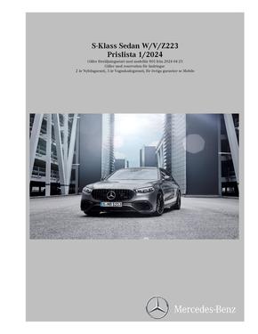 Mercedes-Benz-katalog i Västerås | Mercedes-Benz Saloon W223 | 2024-04-26T00:00:00.000Z - 2025-04-26T00:00:00.000Z
