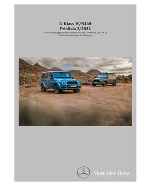 Mercedes-Benz-katalog i Västerås | Mercedes-Benz Offroader N465 | 2024-04-26T00:00:00.000Z - 2025-04-26T00:00:00.000Z