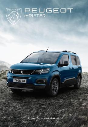 Peugeot-katalog | Peugeot E-Rifter elbil | 2024-05-02T00:00:00.000Z - 2025-05-02T00:00:00.000Z