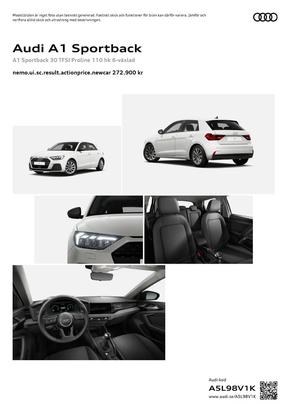 Audi-katalog i Ronneby | Audi A1 Sportback | 2024-05-04T00:00:00.000Z - 2025-05-04T00:00:00.000Z