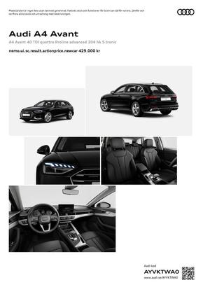 Audi-katalog i Ronneby | Audi A4 Avant | 2024-05-04T00:00:00.000Z - 2025-05-04T00:00:00.000Z