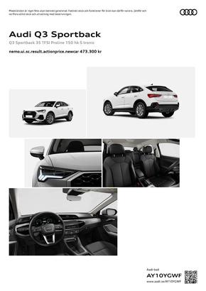 Audi-katalog i Tibro | Audi Q3 Sportback | 2024-05-09T00:00:00.000Z - 2025-05-09T00:00:00.000Z