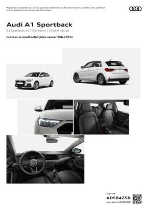 Audi-katalog i Nässjö | Audi A1 Sportback | 2024-05-11T00:00:00.000Z - 2025-05-11T00:00:00.000Z